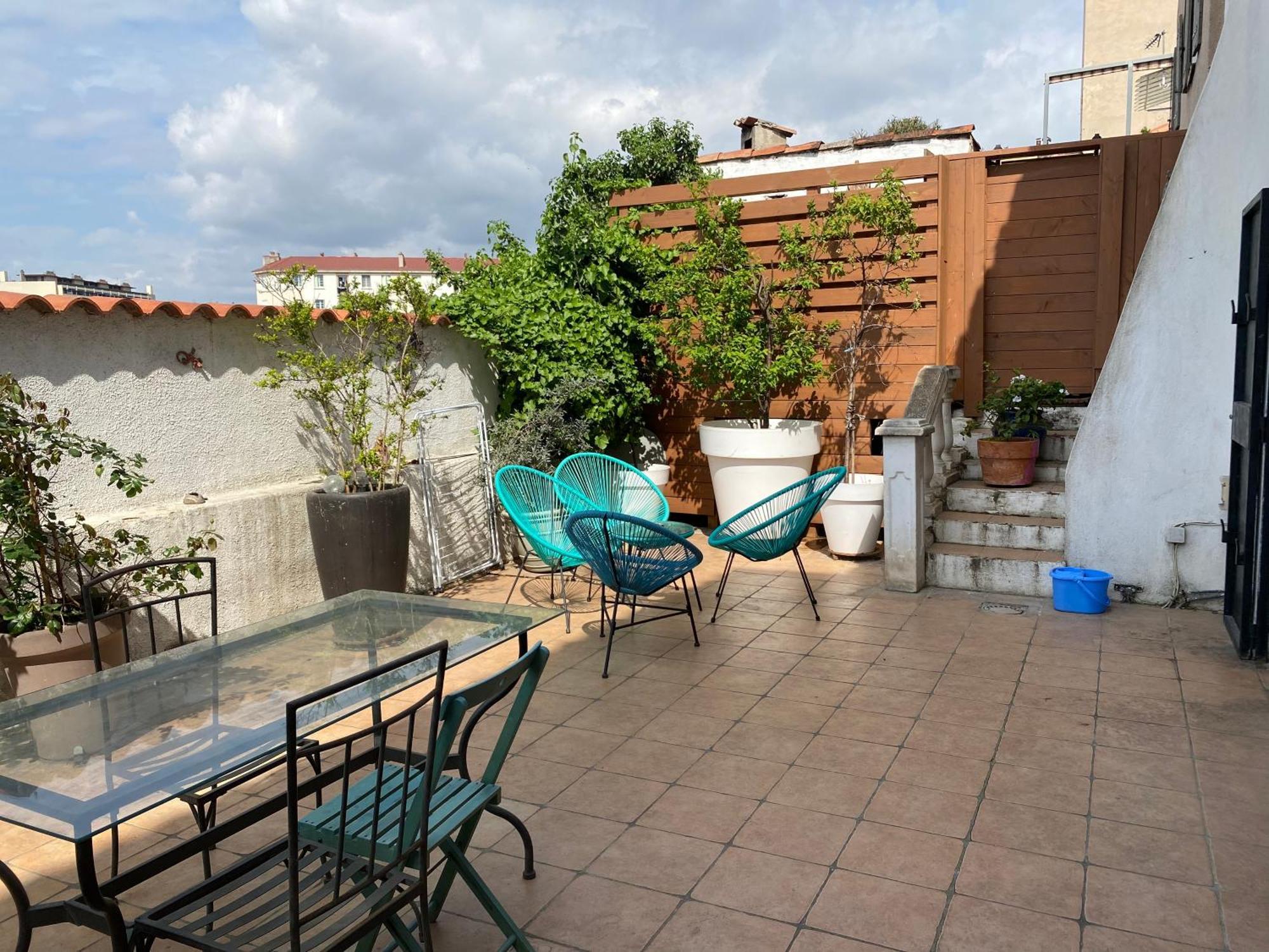 Maison 3 Chambres Gde Terrasse Proche Vieux Port Et Sncf Марсель Экстерьер фото