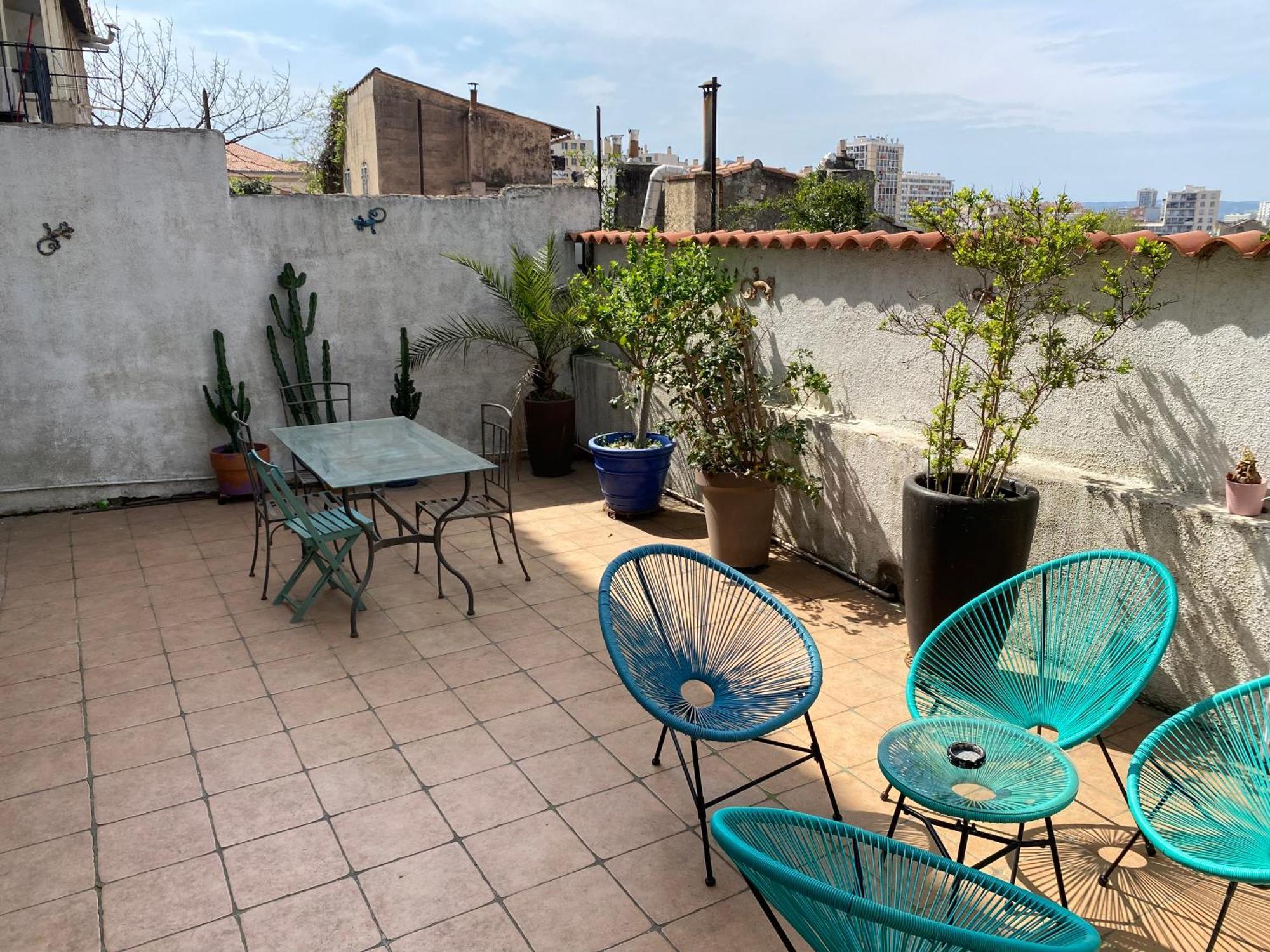 Maison 3 Chambres Gde Terrasse Proche Vieux Port Et Sncf Марсель Экстерьер фото